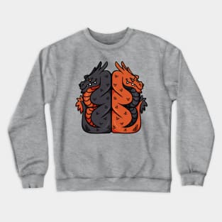 Double Dragon Totem Crewneck Sweatshirt